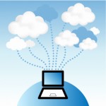 Illustration of cloud computing