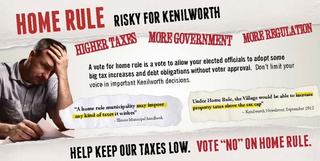 KENILWORTH HOME RULE MAILER GRAPHIC
