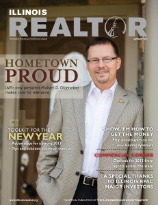 January 2013 Illinois REALTOR magazine cover