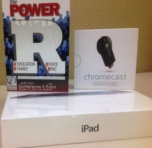 photo of iPad prize giveaway