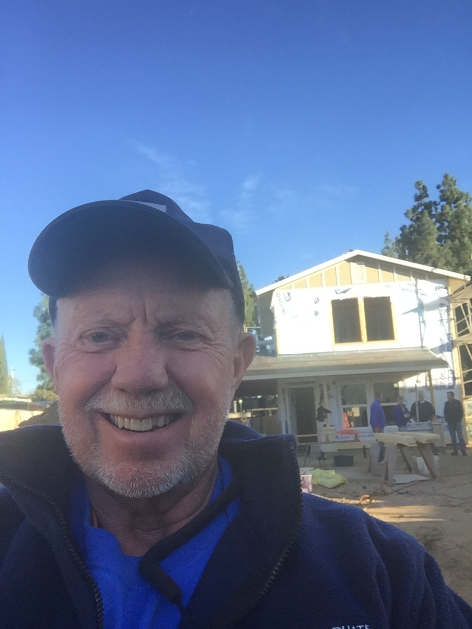 Former IAR president Phil Chiles took part in a Habitat for Humanity build on Thursday, Nov. 12, 2015, in San Diego.