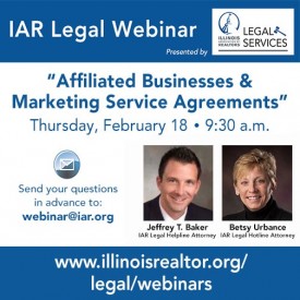 Affiliated Businesses & Marketing Service Agreements - Feb 18, 2016