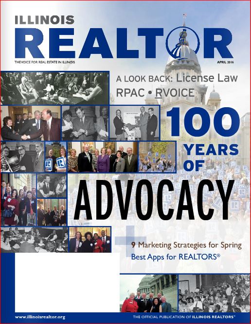 April 2016 Illinois REALTOR cover