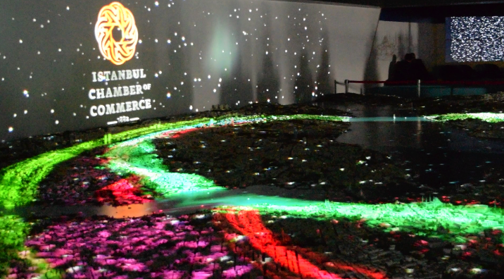 Istanbul created a massive map and computer-generated presentation to showcase opportunities in the city.