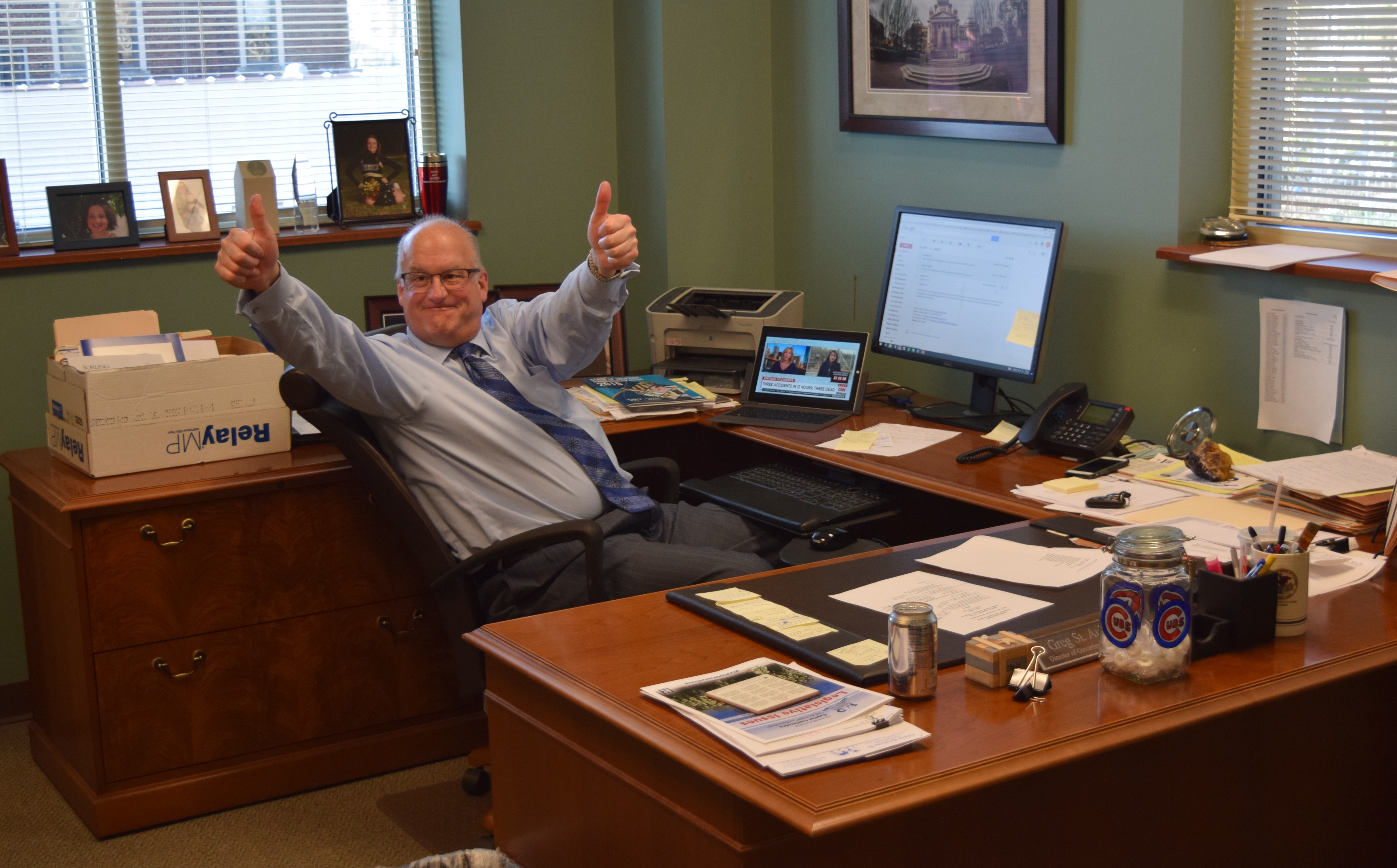 Illinois REALTORS® Director of Government Affairs Greg St. Aubin is ready for the annual Capitol Conference in Springfield. He'll be speaking at a Tuesday lunch, then heading to the Capitol to testify before a legislative committee. 