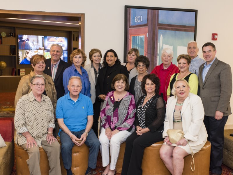 Illinois REALTORS® who serve as ombudsmen met in Naperville June 1, 2016 to discuss the program and how it can best serve members and the public. Pictured here are front row (left to right) Illinois REALTORS® Rebecca Carraher, Bob Floss, Chris Read, Kim Noyes, Yvonne Seffer; back row, Terry Umecker, Wayne Paprocki, Ginger Westin, Georgia Pierini, Kim Trammel, Linda XXXX, Eleanor Nastepniak, Joan Sandrik, Debbie Hymen, Steve Hudson and Matt Difanis. Photo by Matt Difanis