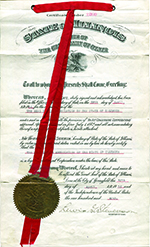1916 Articles of Incorporation