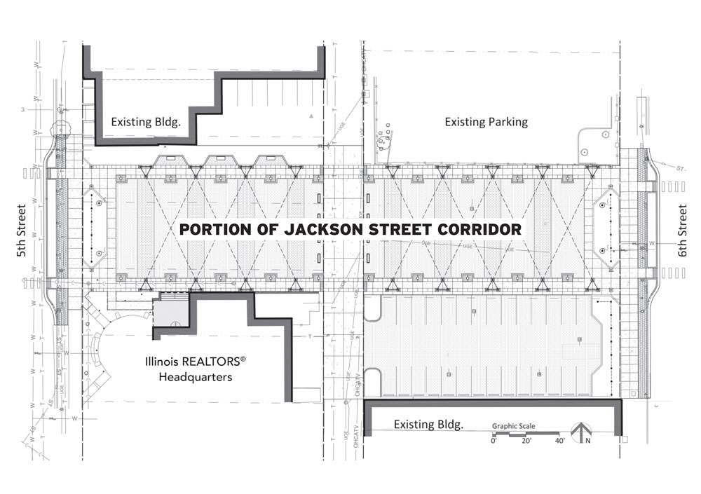 Overview Map of how Bicentennial Plaza will look