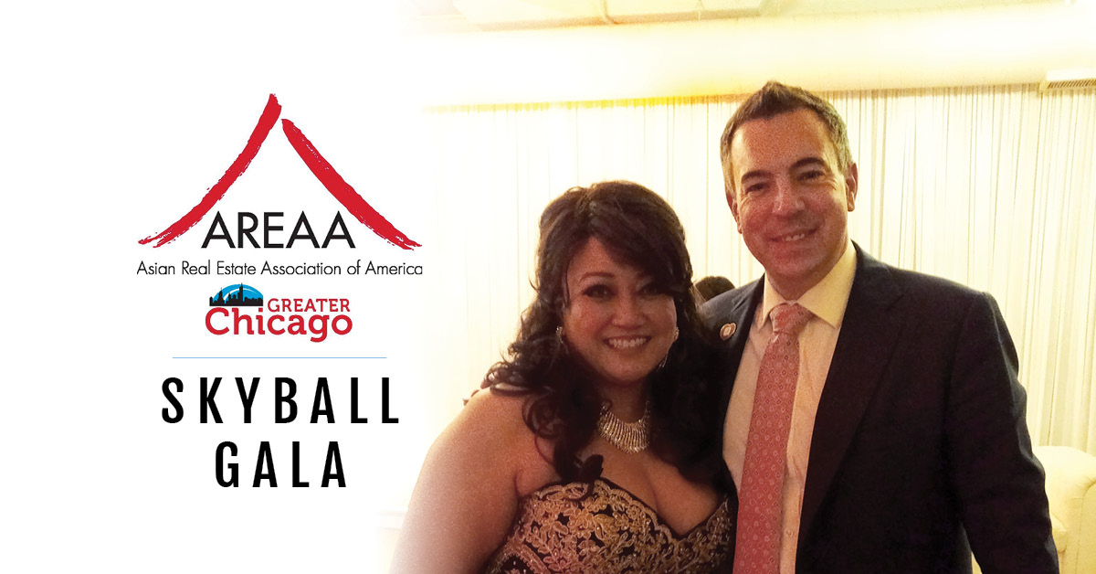 Asian Real Estate Association of America - Chicago Chapter's Skyball gala on Thursday, Feb. 15, 2018.