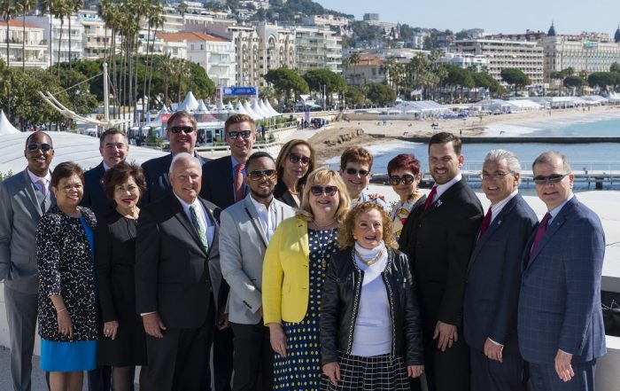 MIPIM 2018 group photo Illinois REALTORS