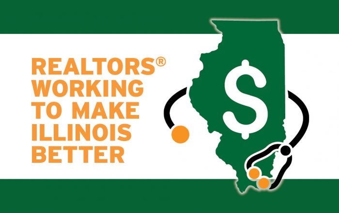 In a recent survey of Illinois REALTORS® membership, 62 percent rated the “condition of the Illinois state economy and the overall economic environment” as the business or real estate issue that worries them most.