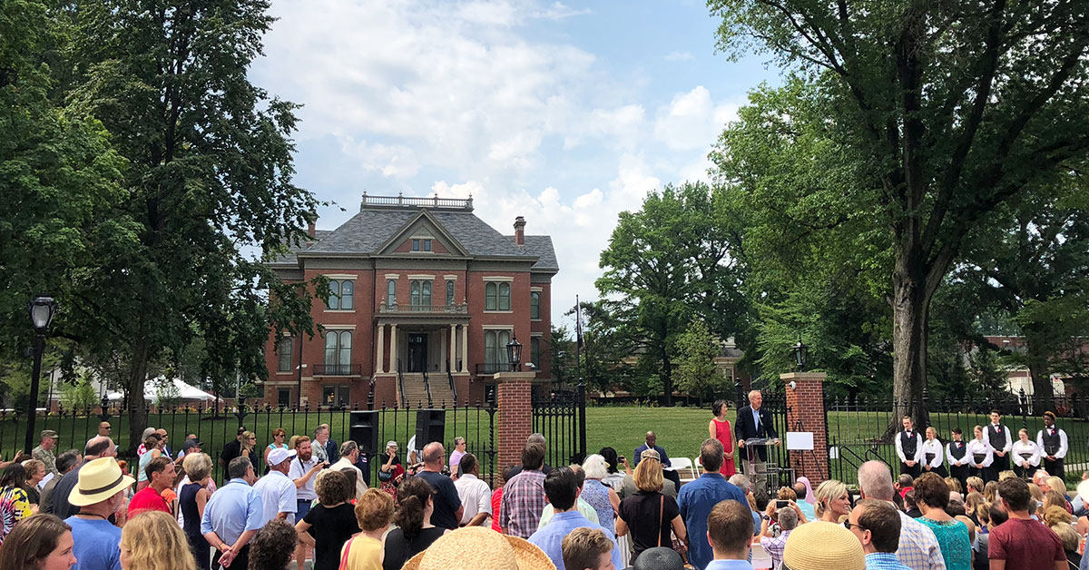 Illinois Governor's Mansion Opening