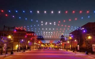 Lights at Bicentennial Plaza