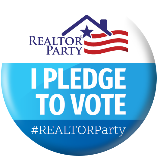 PledgeButton Vote Vote Realtor Party