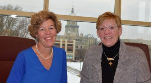 Anneliese Fierstos and Betsy Urbance