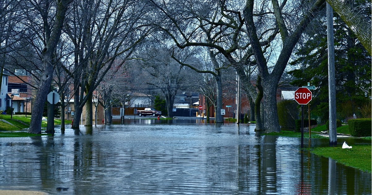 Example photo of flooded streets