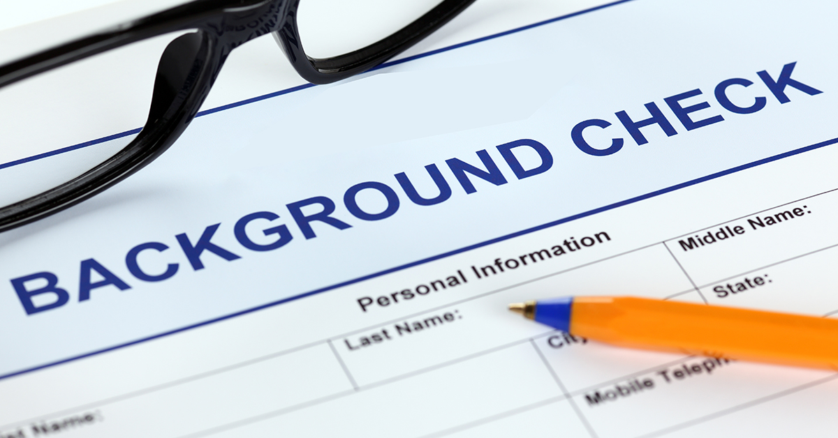 background check