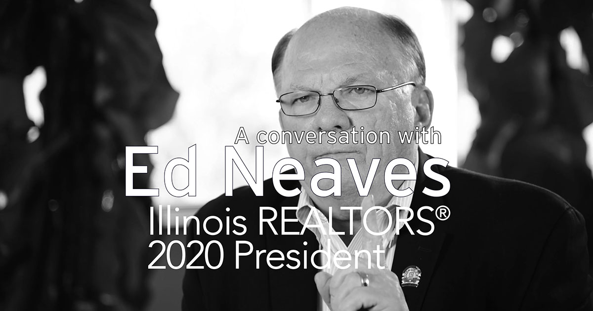 Video title page: conversation with Ed Neaves
