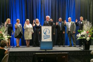 Illinois REALTORS® Board of Directors members are sworn-in