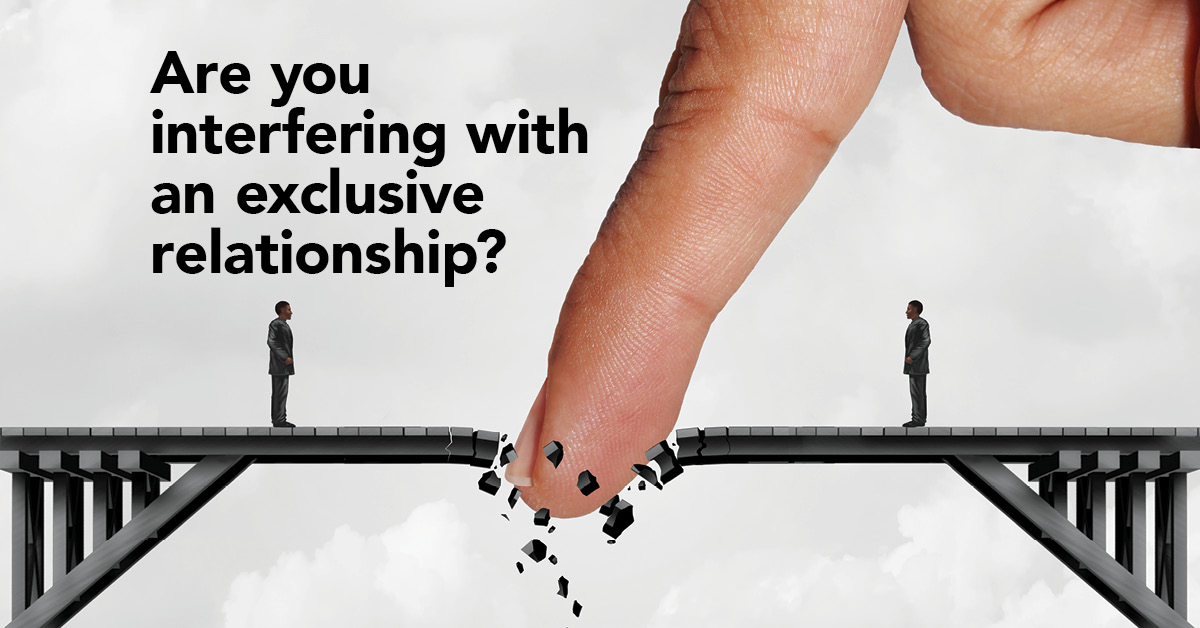 Ethics: Are you interfering with an exclusive relationship?