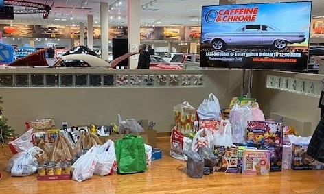 Food and toys collected by the REALTOR Association of Southwestern Illinois