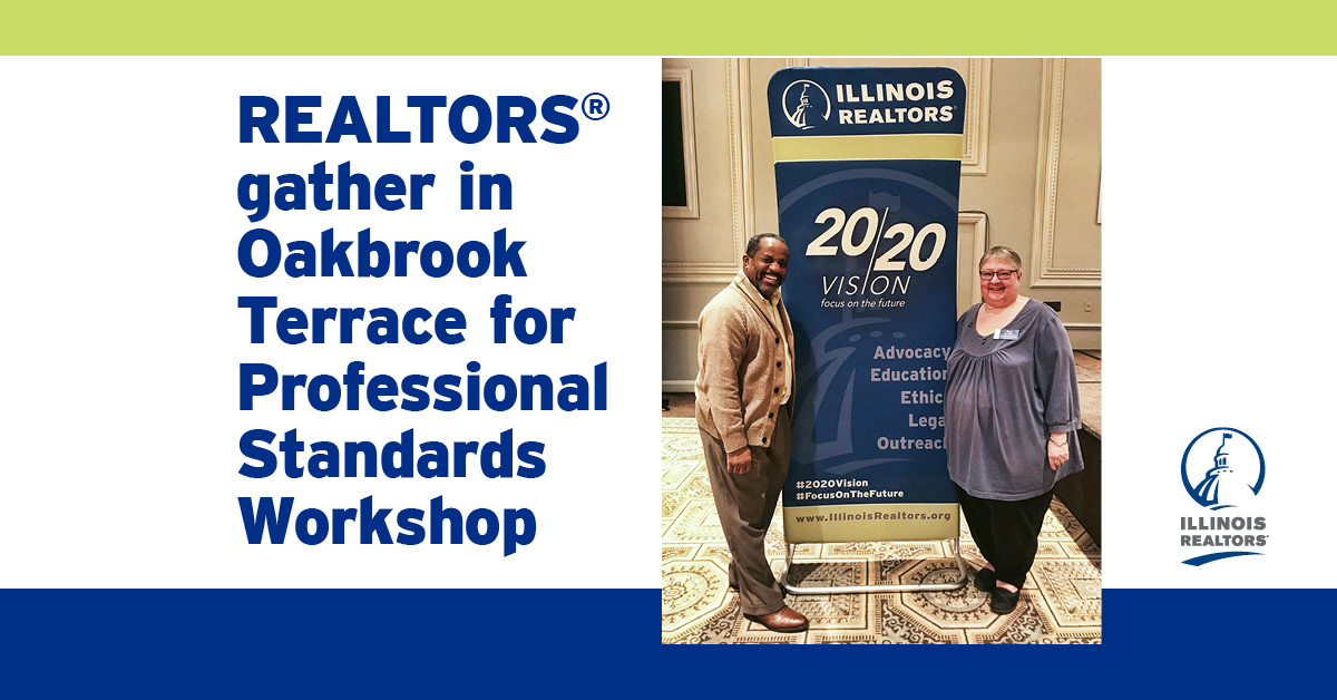 REALTORS® meet in Oakbrook Terrace for second offering of 2020 Professional Standards Workshop