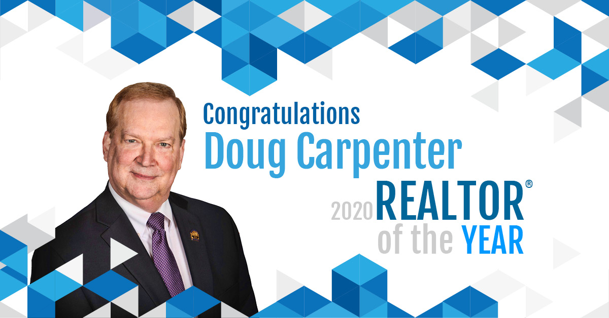 2020 REALTOR of the Year graphic