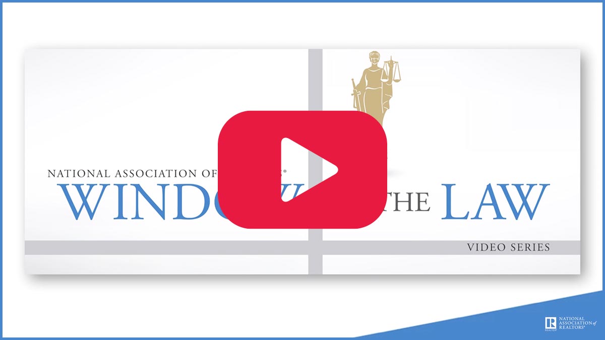 NAR - Window To The Law - Fair Housing Video