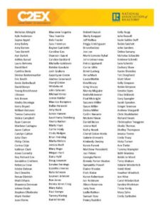Illinois REALTOR® C2EX Endorsees