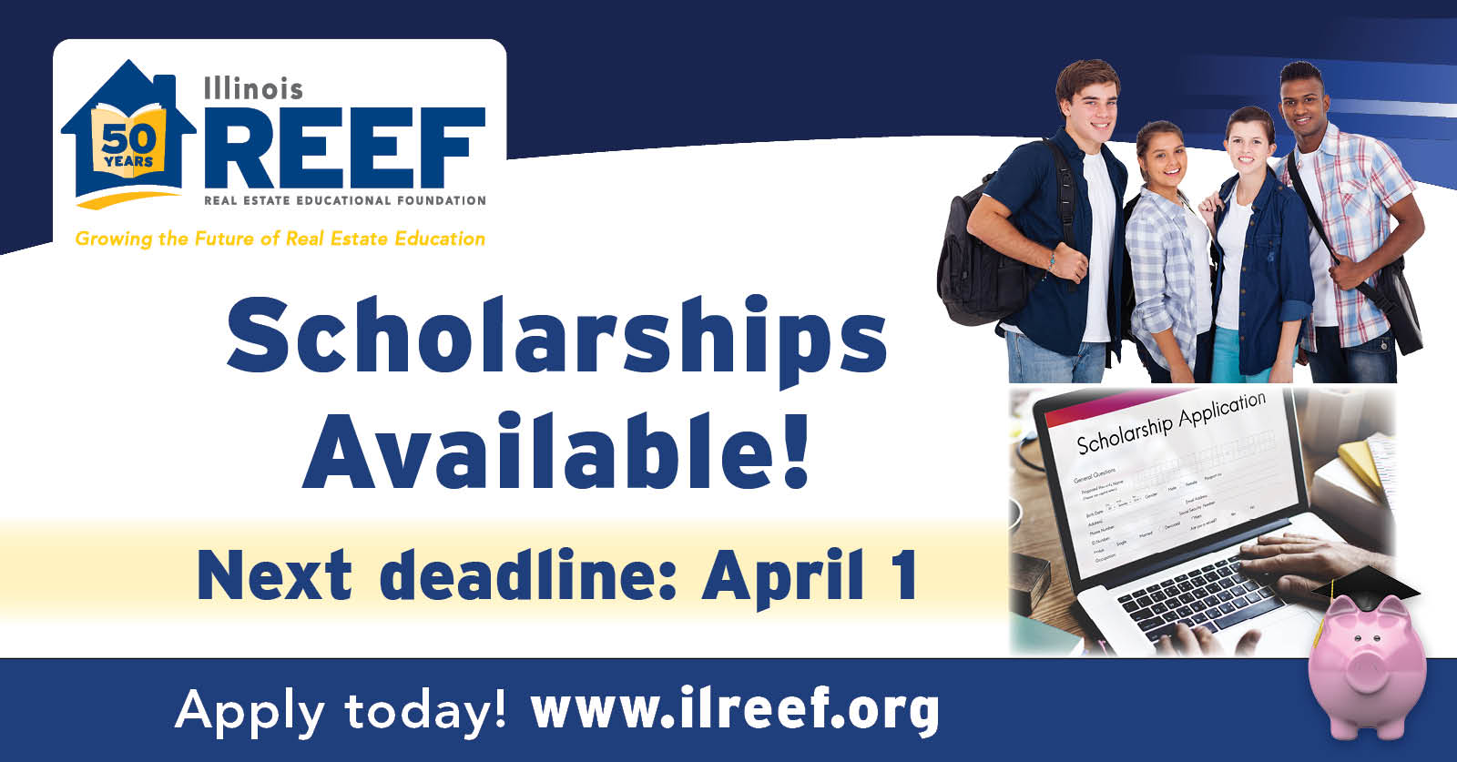 REEF Scholarships April 1