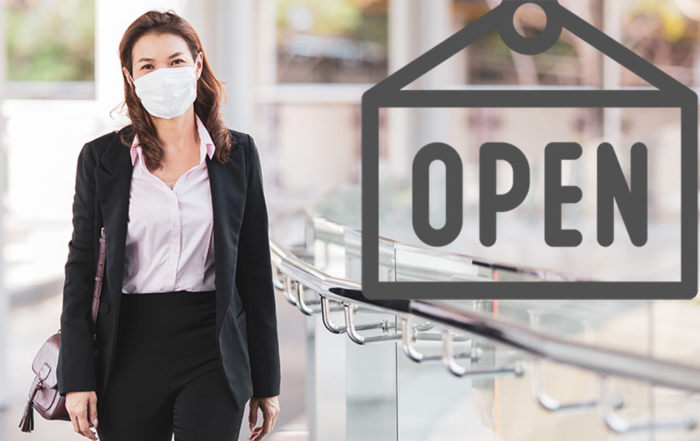 reopening office