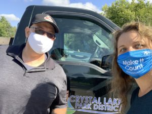 Erik Jakubowski (left) and Neeley Erickson