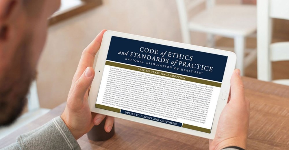 NAR Code of Ethics graphic