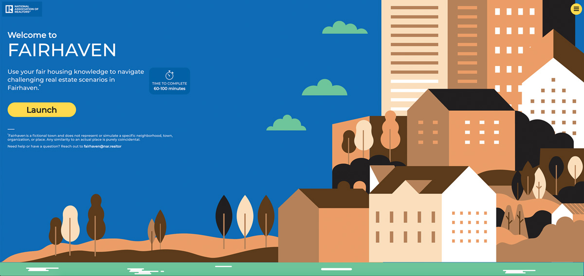 Fairhaven LaunchPage Screenshot