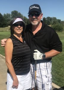 Past President Sheryl Grider Whitehurst enjoys golf.