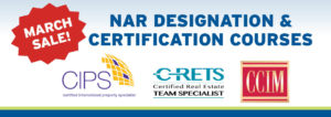 NAR Designation Certification Sale