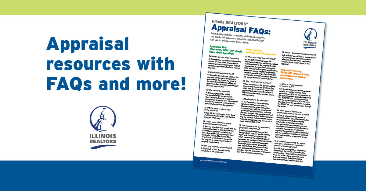 Appraisals Resources Illinois REALTORS
