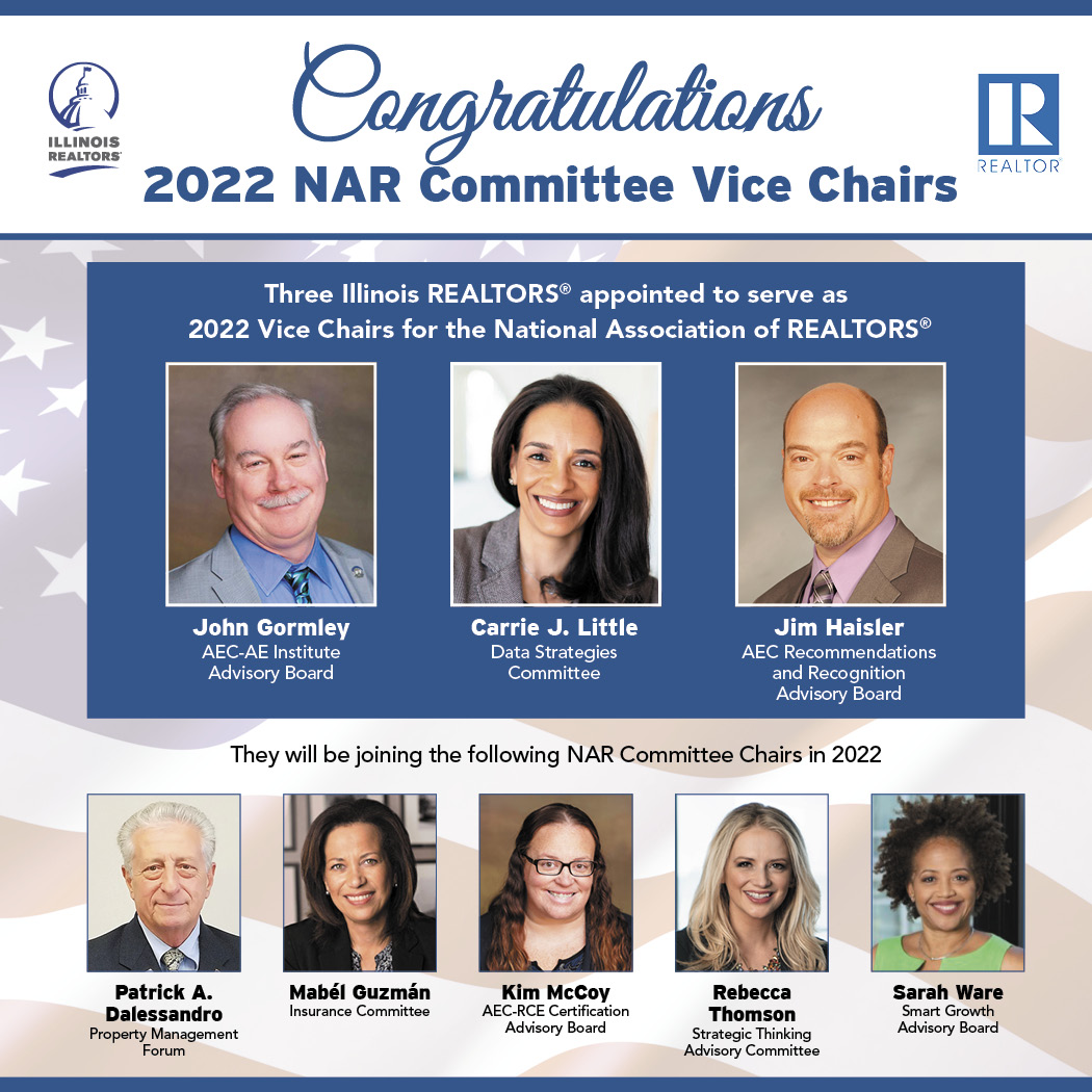 2022 NAR Vice Chairs graphic