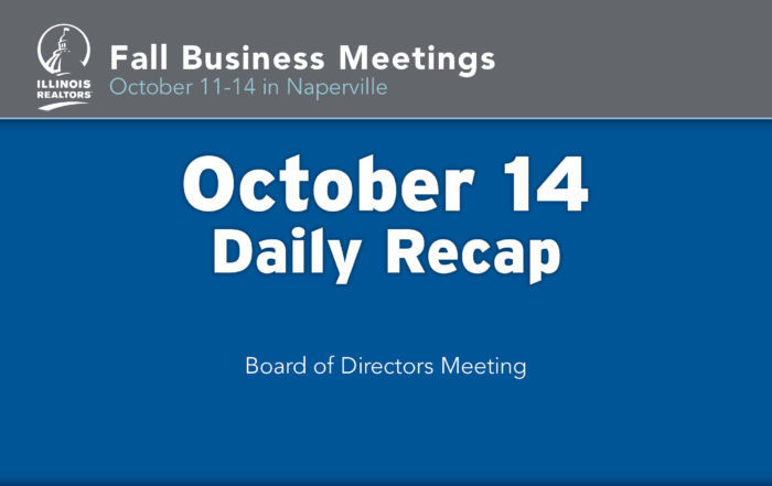 Fall Business Meetings Recap Oct 14