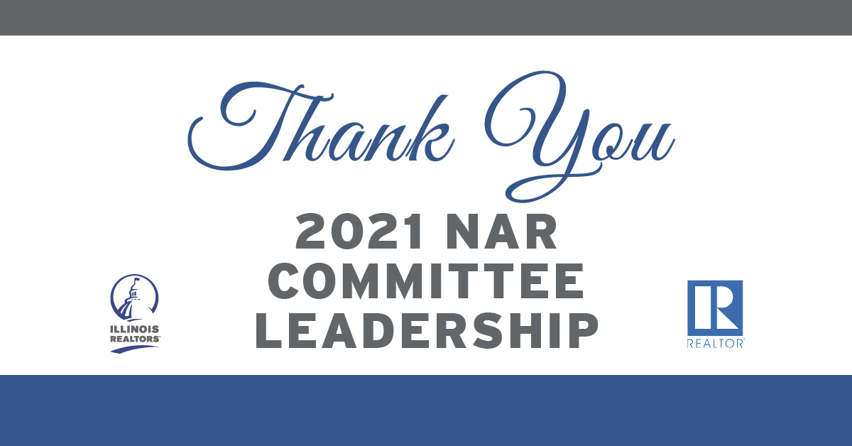 Thank you 2021 NAR committee leadership