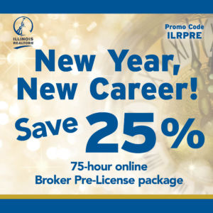 New Year New Career Pre-License Sale: 25% off