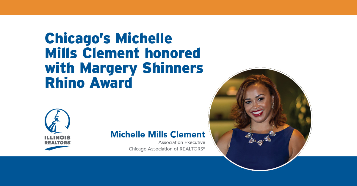 Michelle Mills Clement given Rhino Award