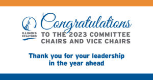 2023 Committee chair and vice chair graphic