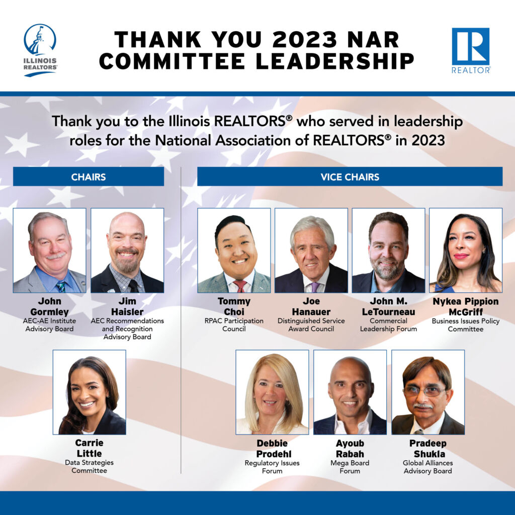 ThankYou NAR Chair ViceChair Illinois 2023 1080×1080