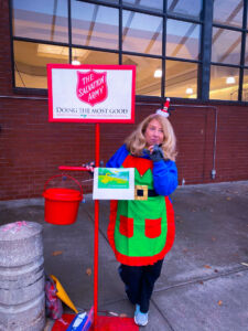Belleville-area REALTOR rings bell for local chapter of Salvation Army