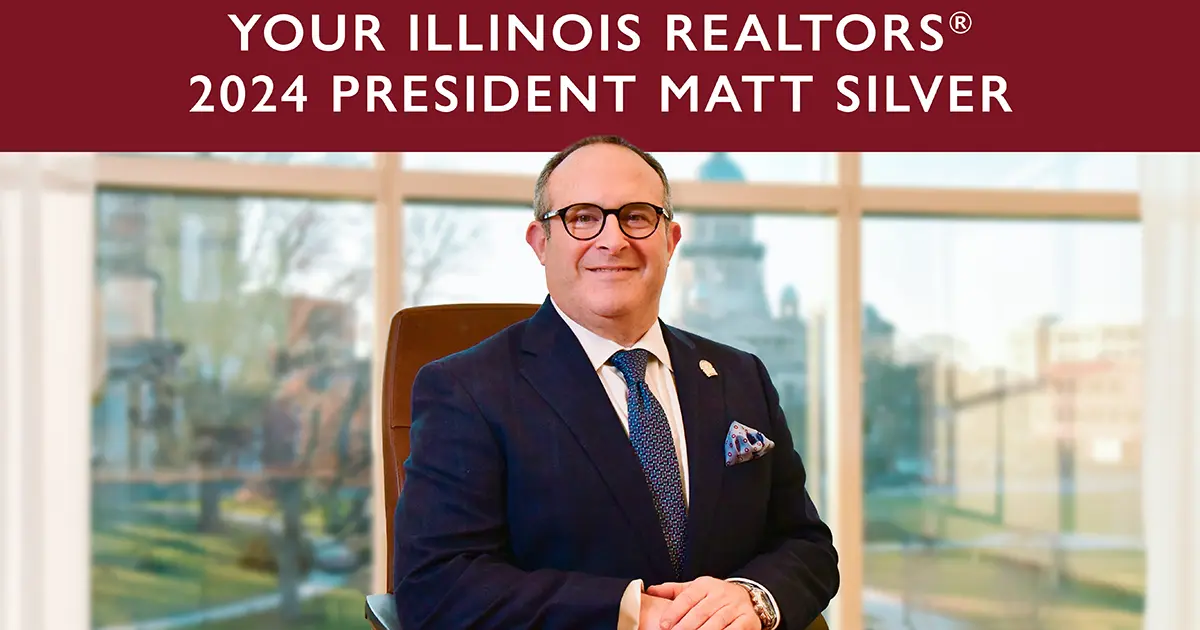 Meet 2024 Illinois REALTORS® President Matt Silver