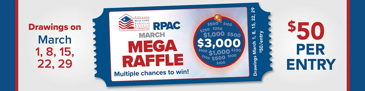 Invest in the March Mega Raffle