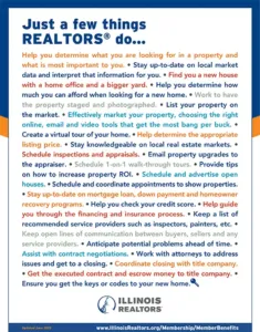 A Few Things REALTORS® Do...