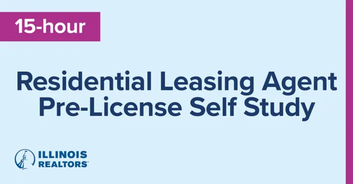 15-hour Residential Leasing Agent Pre-License Self Study