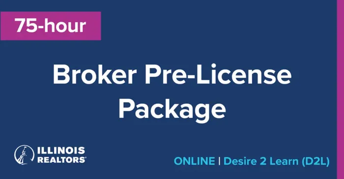 D2L 75-hour Online Broker Pre-License Package